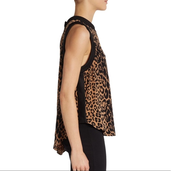 Elizabeth and James sleeveless silk blouse - Picture 4 of 8